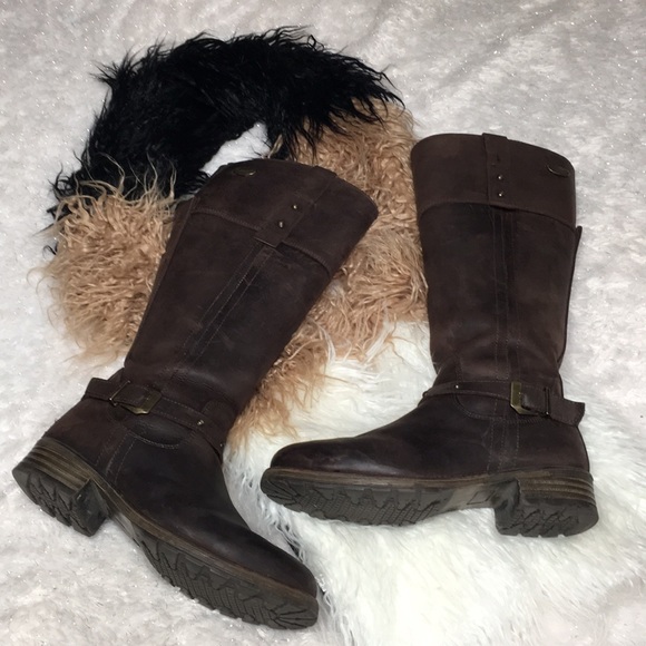 Tall brown boot eU 39 ERIC MICHAEL - Picture 2 of 8